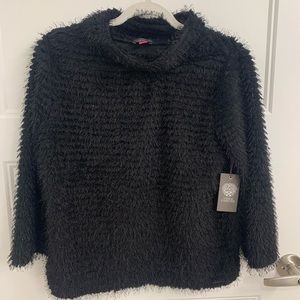 Vince Camuto 3/4 sleeve Ofelia Fuzzy Knit Top